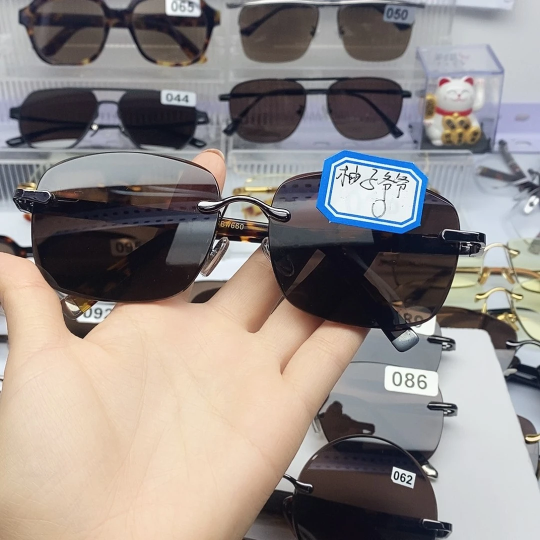 无框高档水晶眼镜o016