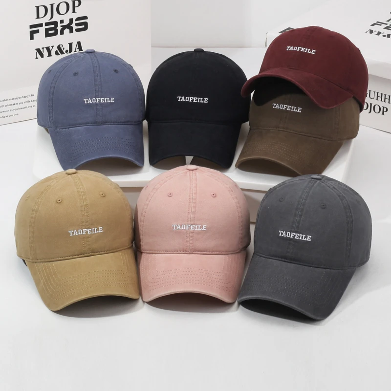 春夏新款加大加宽软顶韩版刺绣男女帽子时尚休闲帽子显脸小洋气