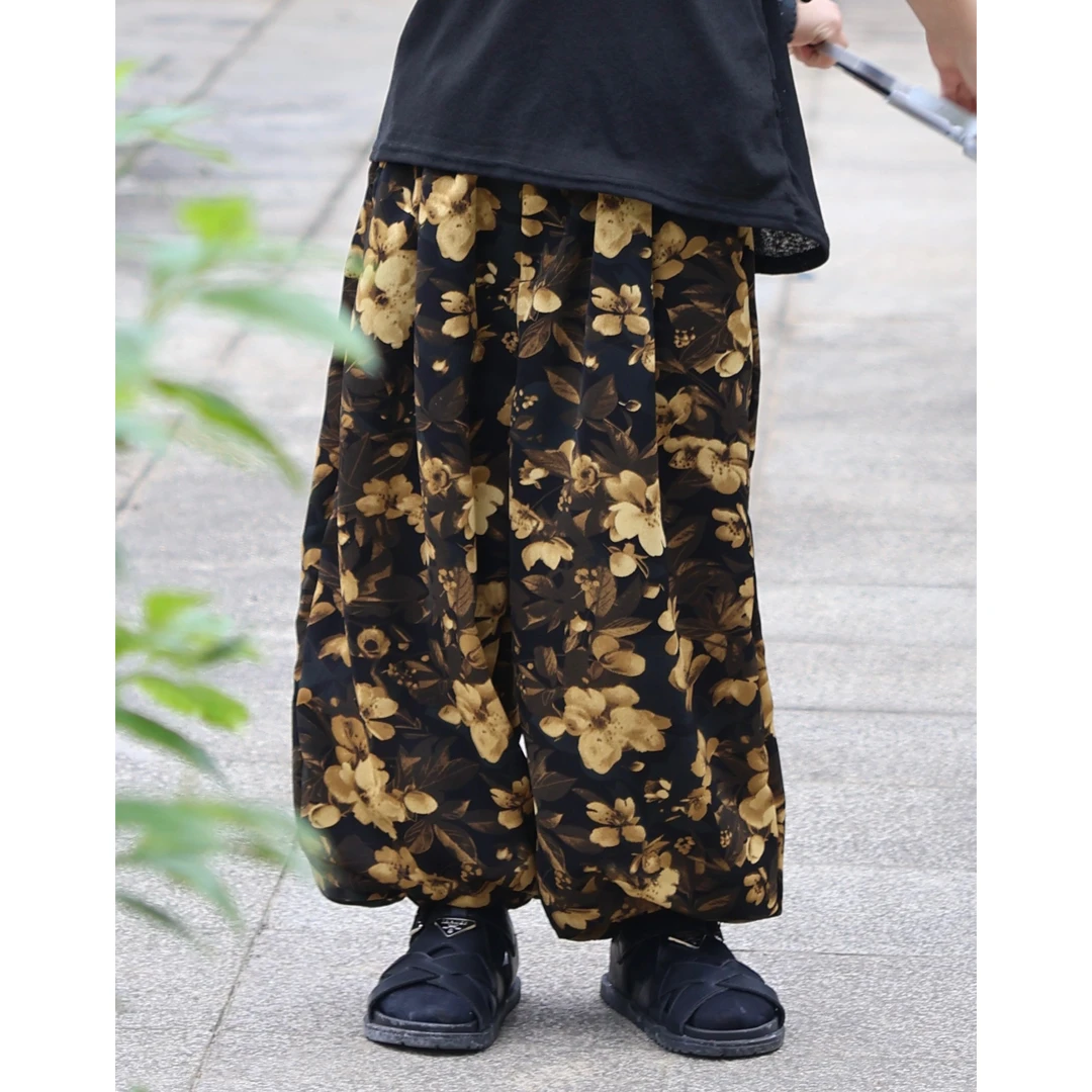 【现货】伟伟同款【花间令】2025夏季新品休闲印花防蚊裤童装WW0738