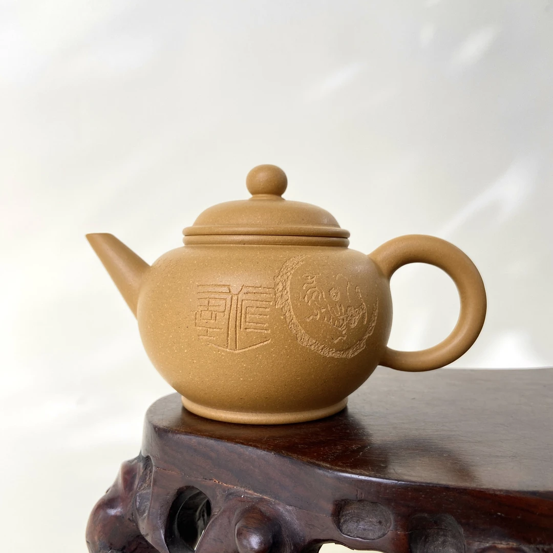宜兴手工紫砂陶 （实力派1）茶壶GS4186-16