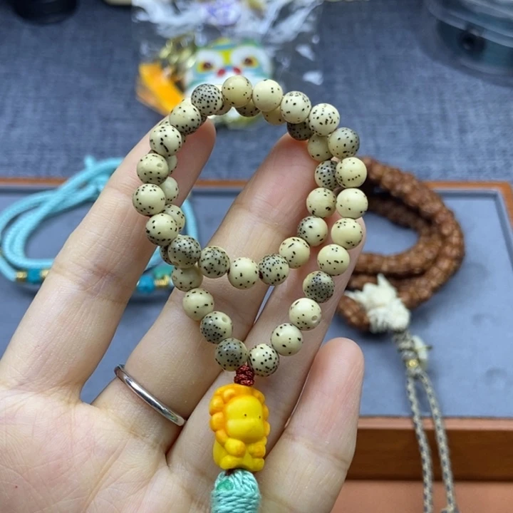 手串星月菩提手持 双留白