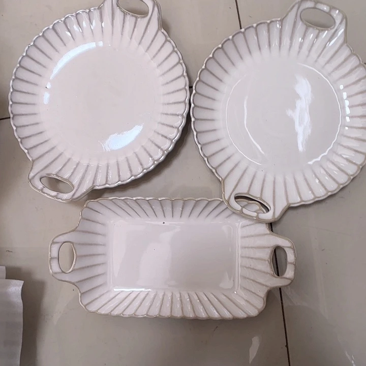 瓷片瑕疵特价陶瓷三件套