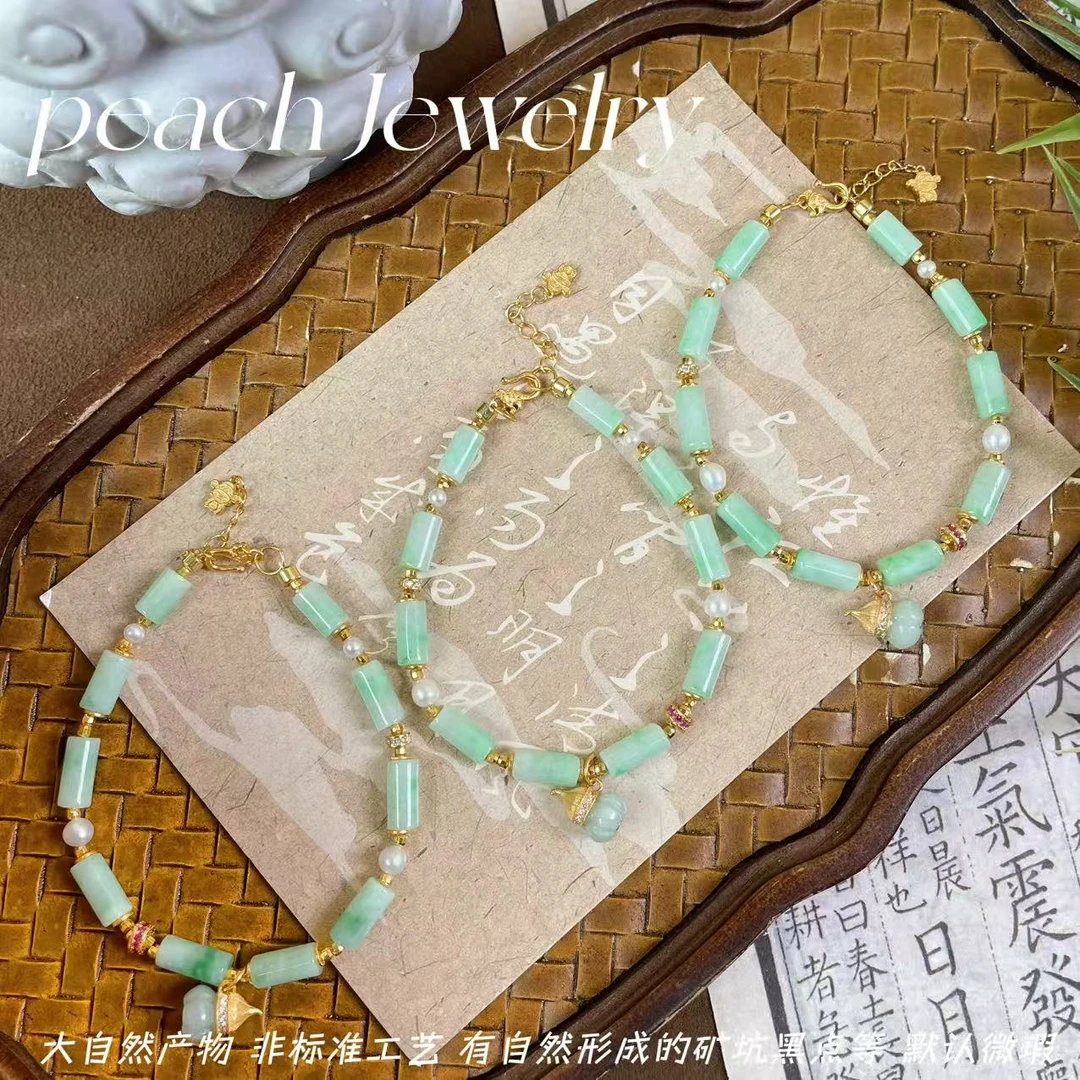 预售S925银翡翠葫芦可调节手链 FN73 多样性发一颜色微差