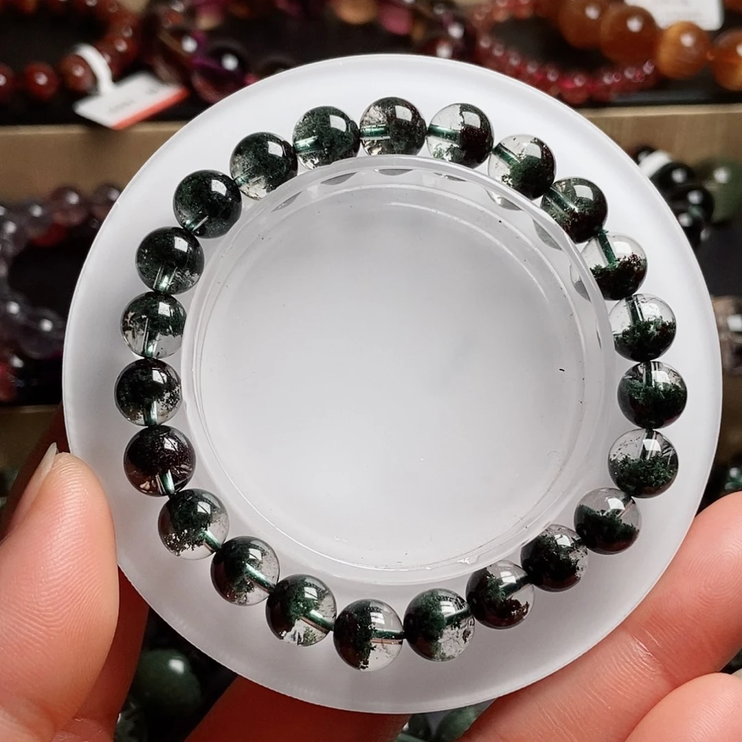 水晶手链未镶嵌绿幽灵8➕