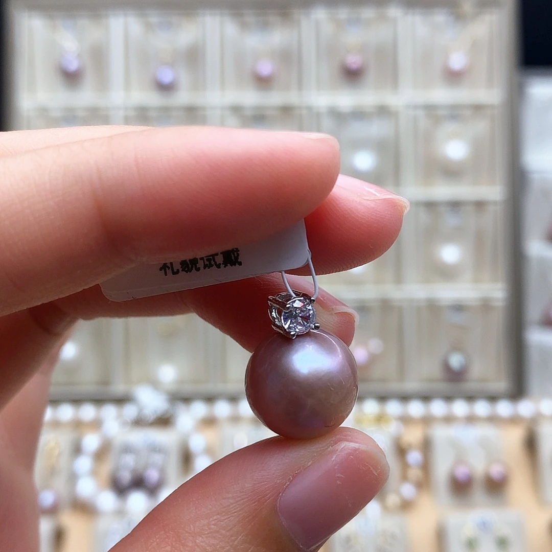 颈饰合金淡水珍珠