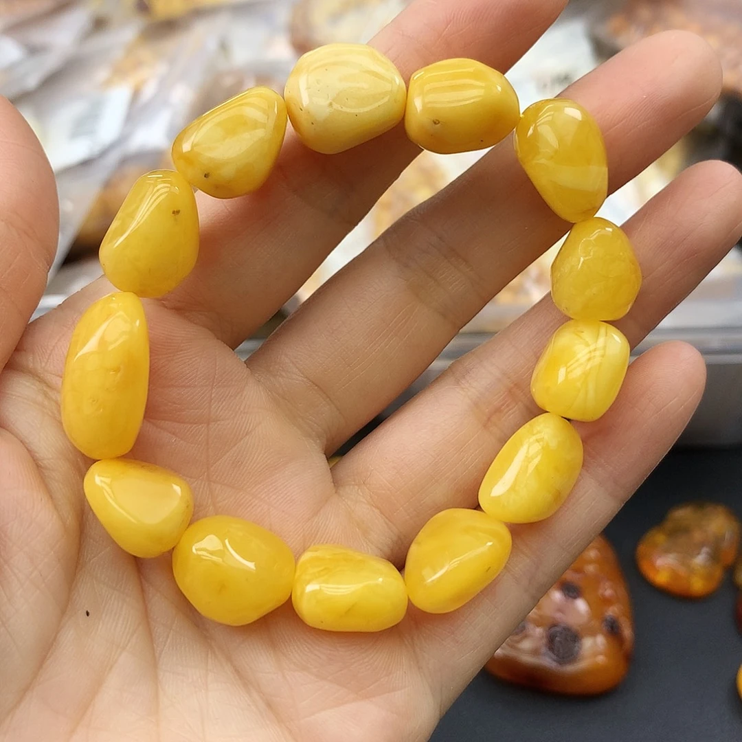 琥珀未镶嵌珠宝奇石