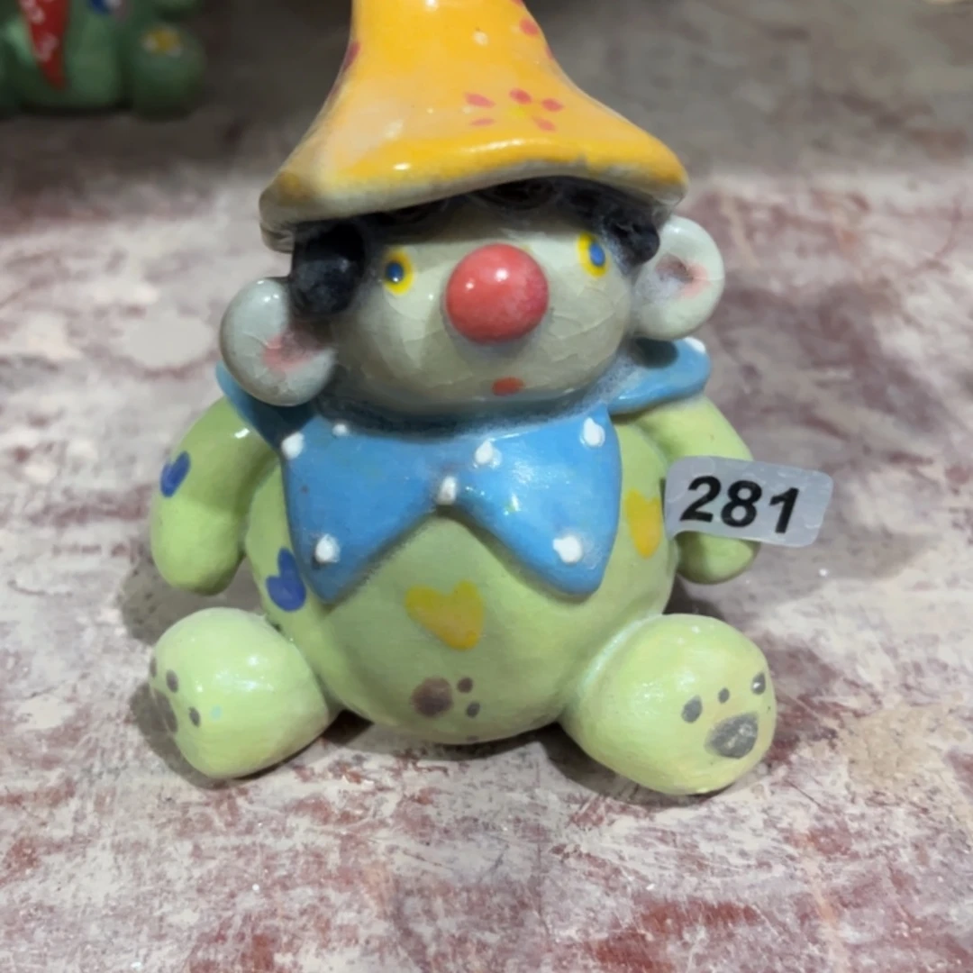 摆件纯手工抽象陶瓷摆件微瑕281