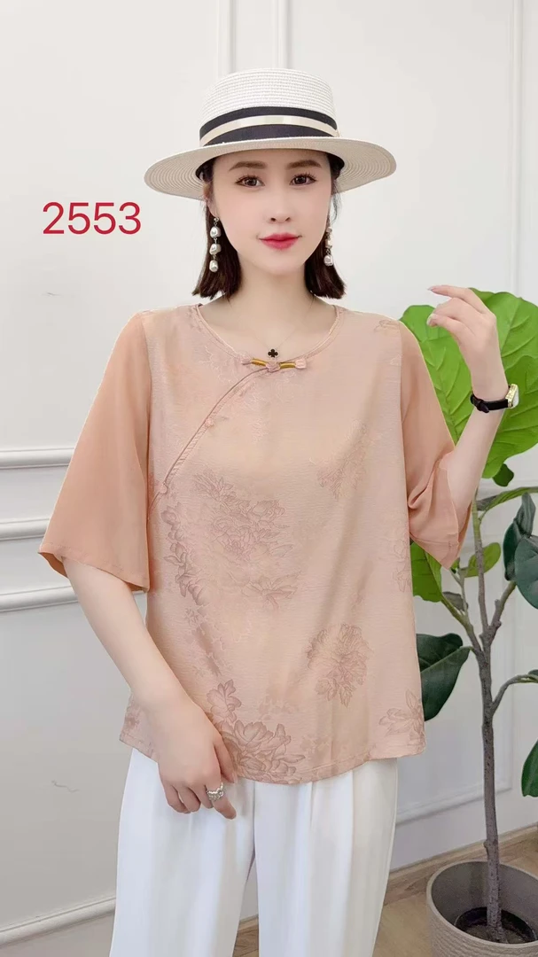 2553款，花开富贵妈妈款，上衣