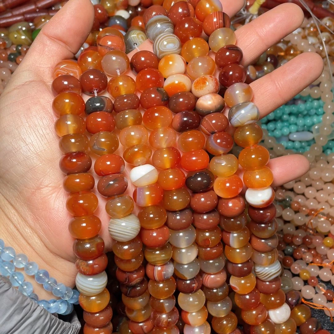 查罗石珠宝半成品合金10/14算盘