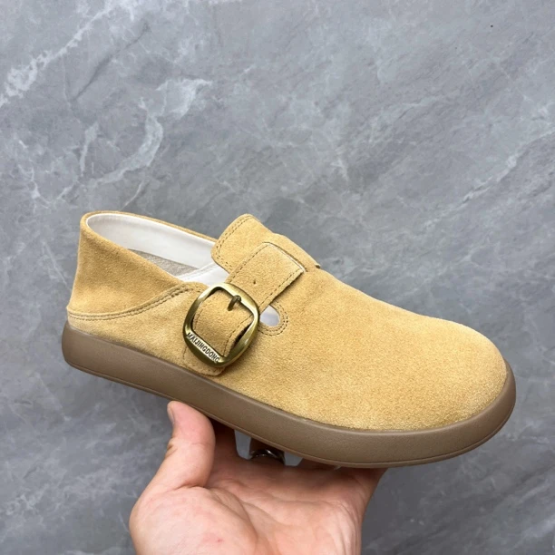 250366015广版新款高品质头层牛皮超级舒适透气减龄休闲博肯单鞋