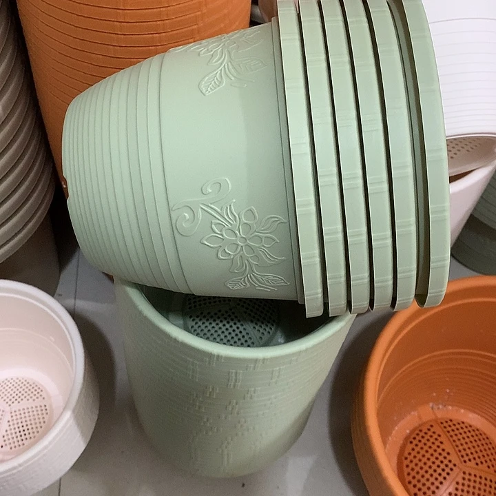 碗形口18高13绿6个