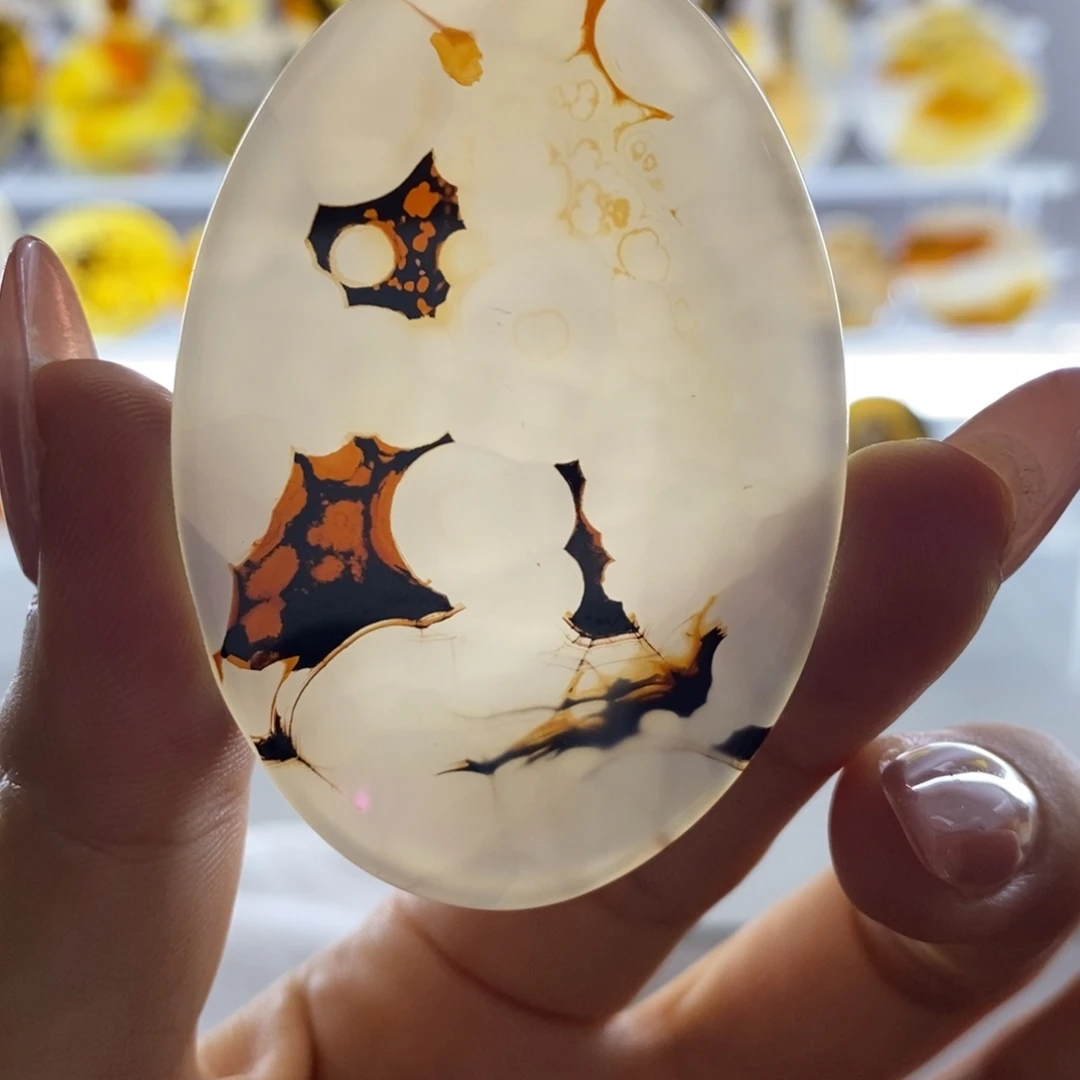 玛瑙/玉髓合金颈饰