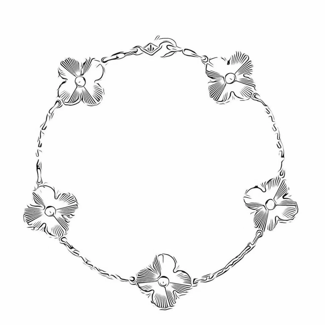 925银手链 花花系列时尚气质轻奢百搭