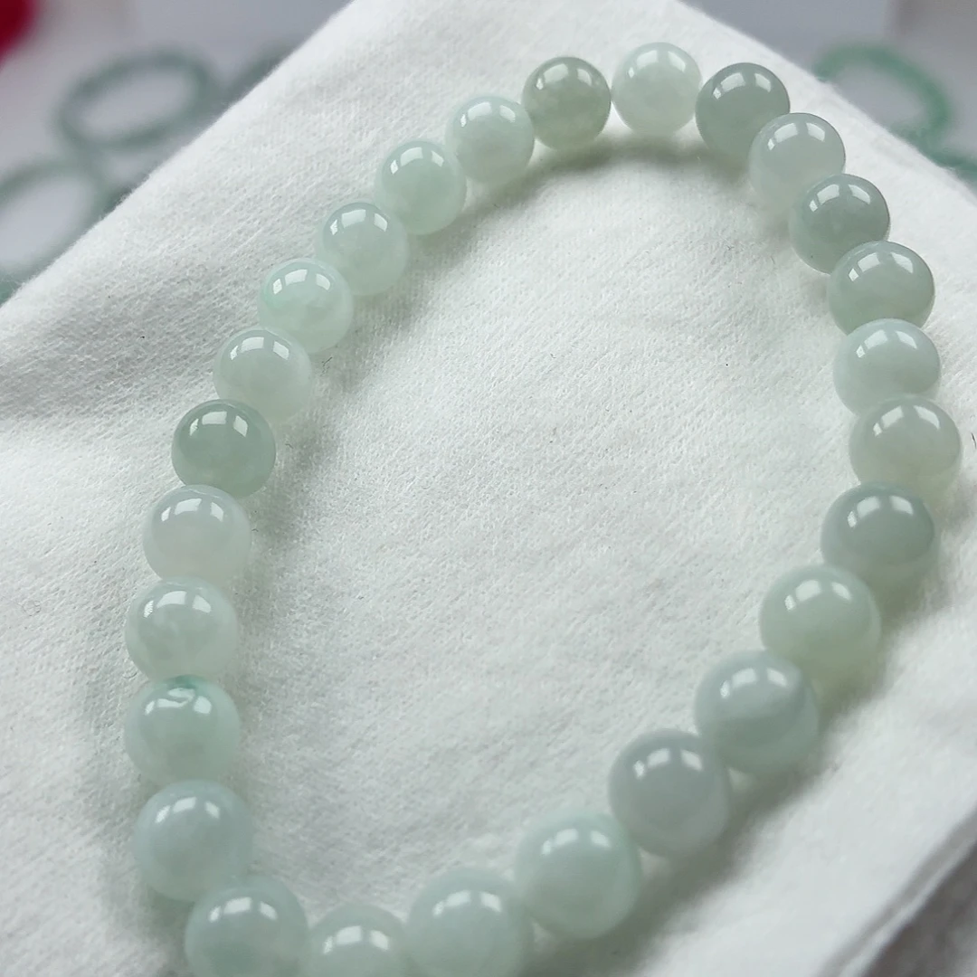 翡翠未镶嵌手链卡7.2（货尾）