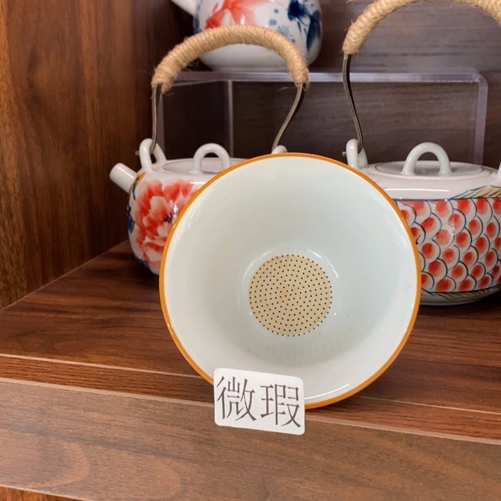 釉下老陶泥手工绘制