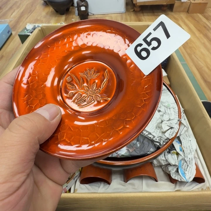 瓷片笑*神工艺品摆件瓷器摆件正能量