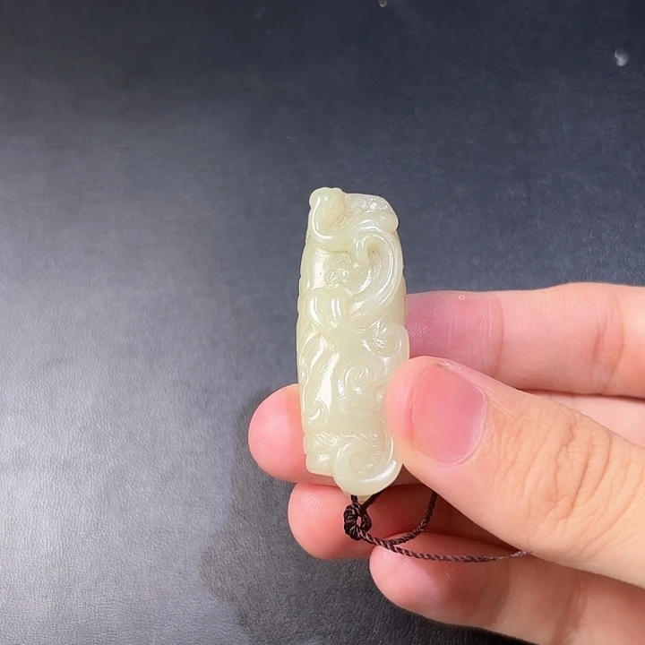 和田玉挂件未镶嵌双*哥