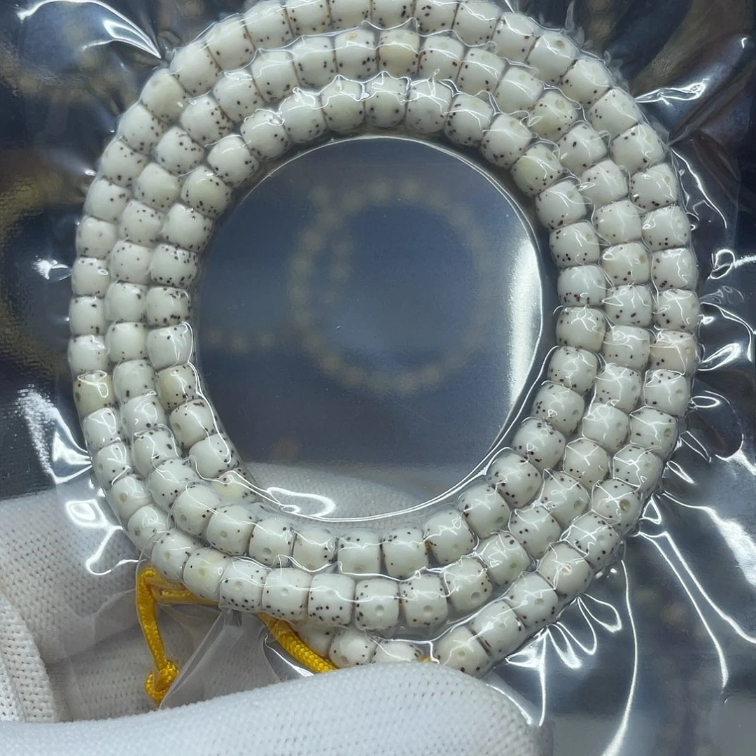 星月菩提手串6-5，原生态通体