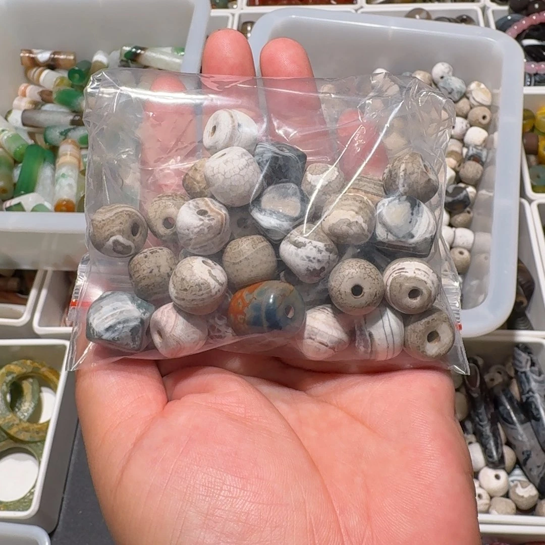 未镶嵌玛瑙/玉髓珠宝半成品