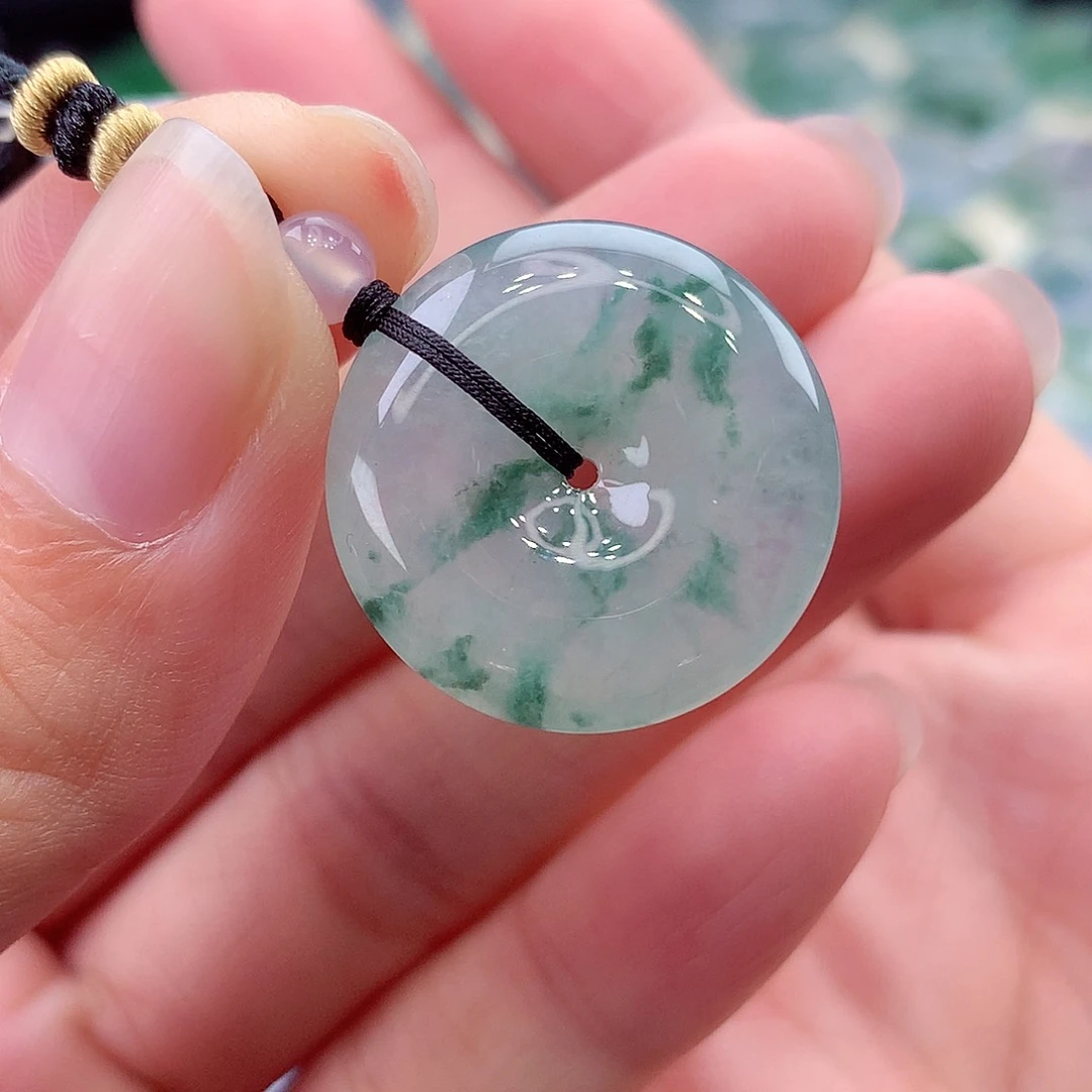 颈饰未镶嵌翡翠编号2尺寸22.7-5.8