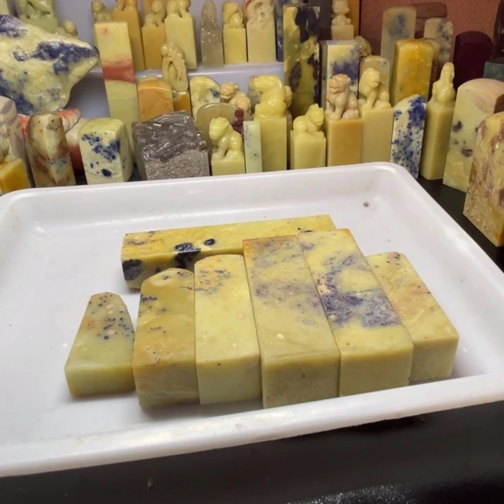 青田石青田蓝星石