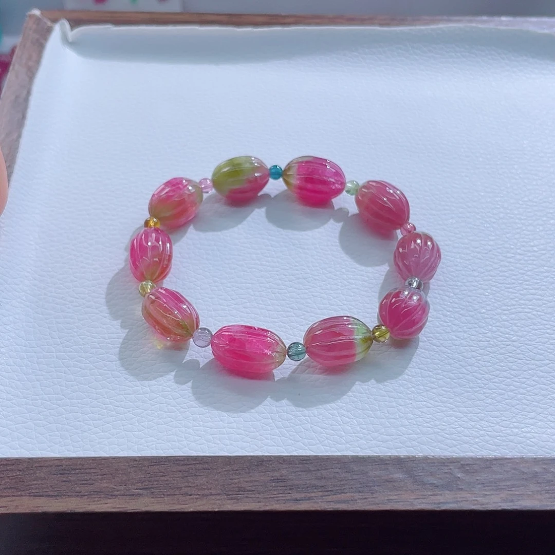 手链碧玺未镶嵌碧玺手链