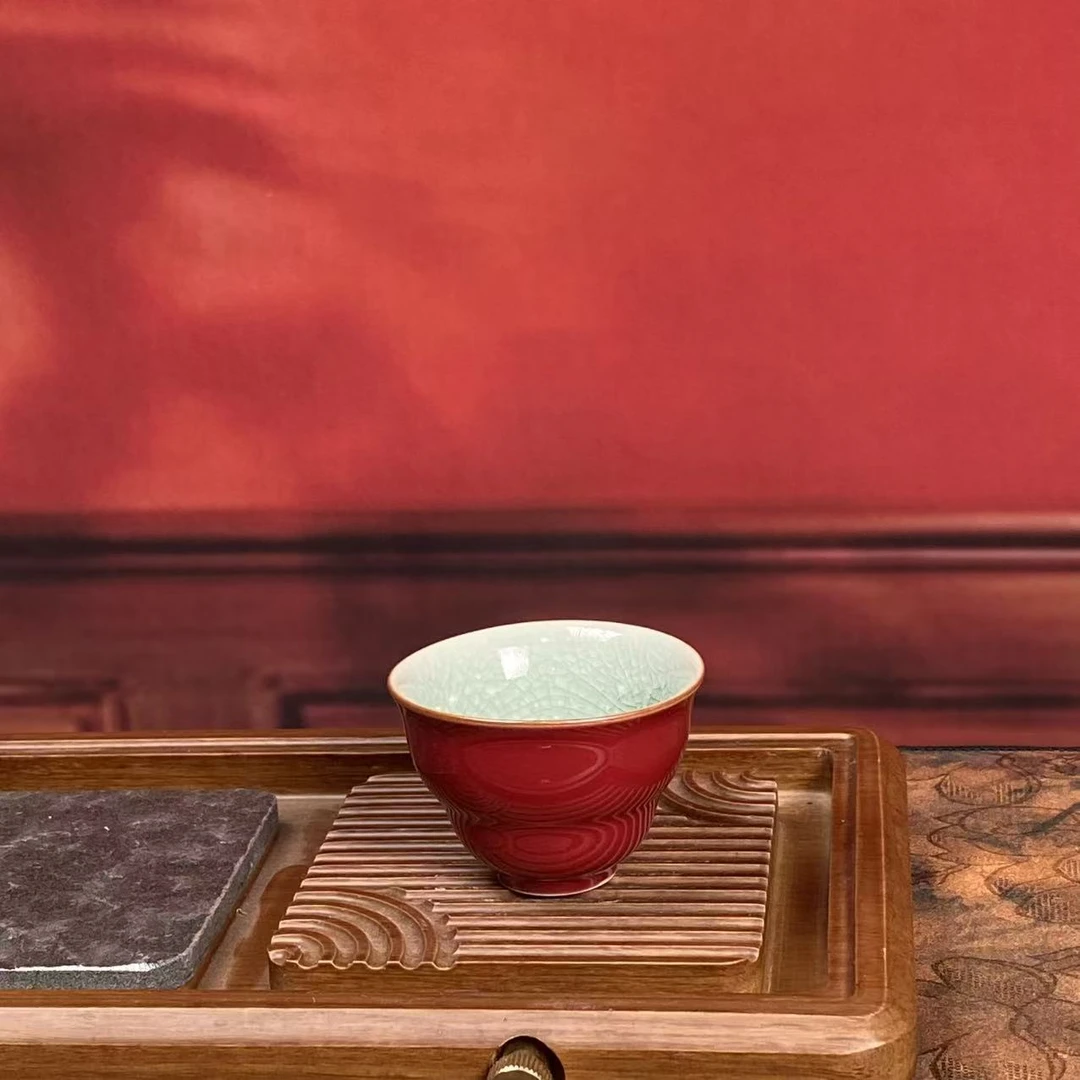 【小鱼专属】红葫芦杯茶杯 DC2648