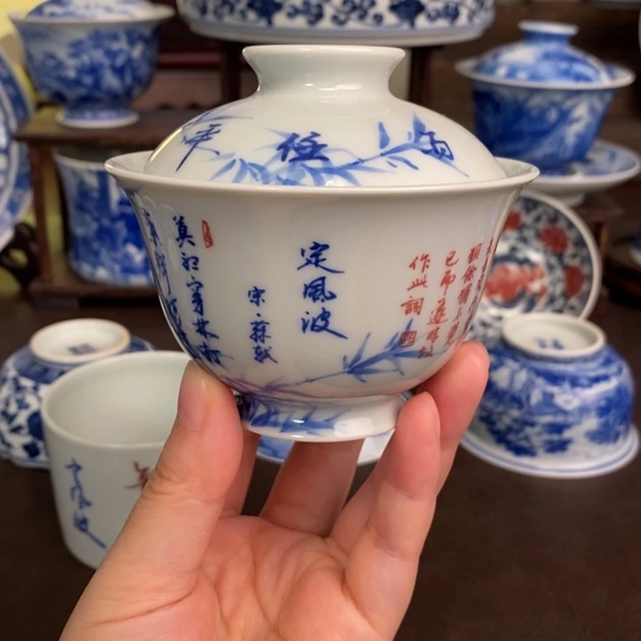 景德镇陶瓷手工手绘