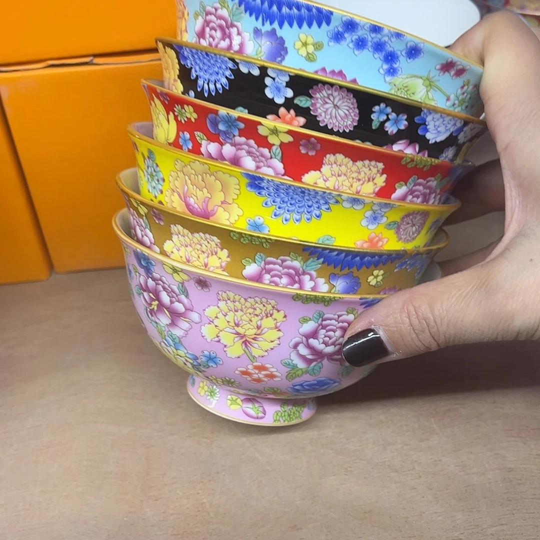 珐琅4.5寸6个………………