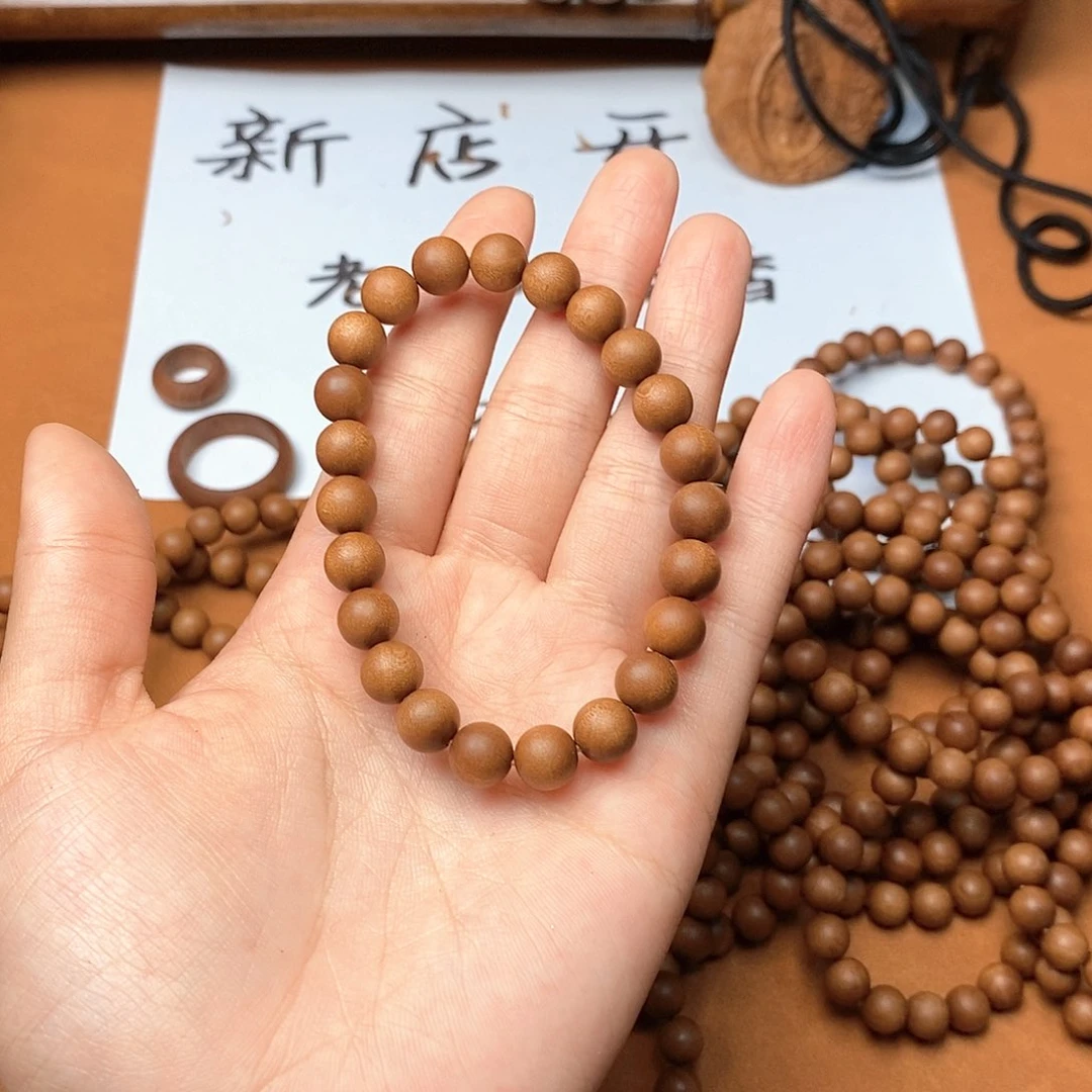 檀香木手串/手链0.8手串黑