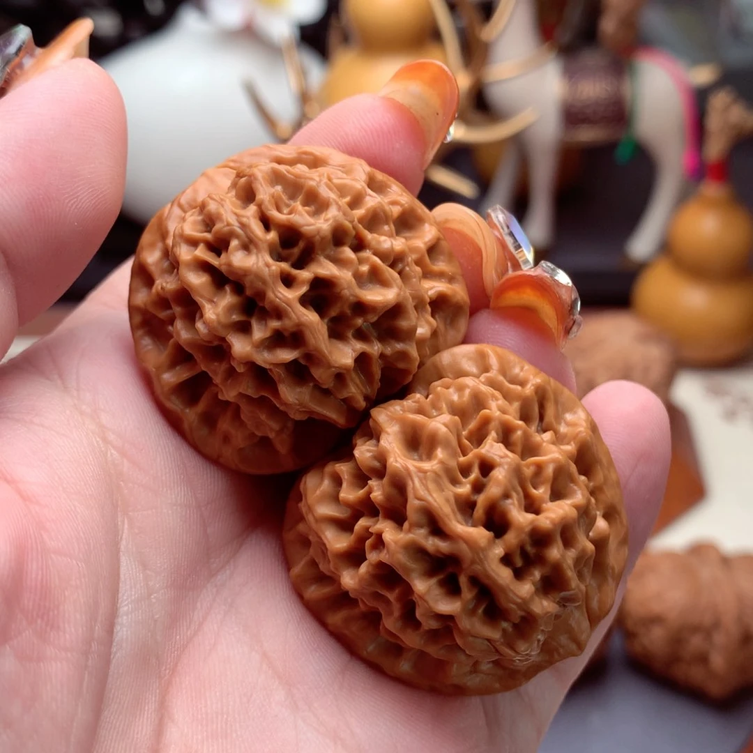 文玩核桃把件秦闷全品满肉  1号