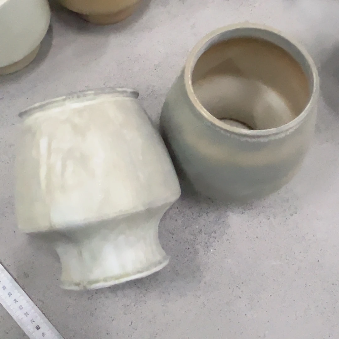 瓷片口12高19.两个装、