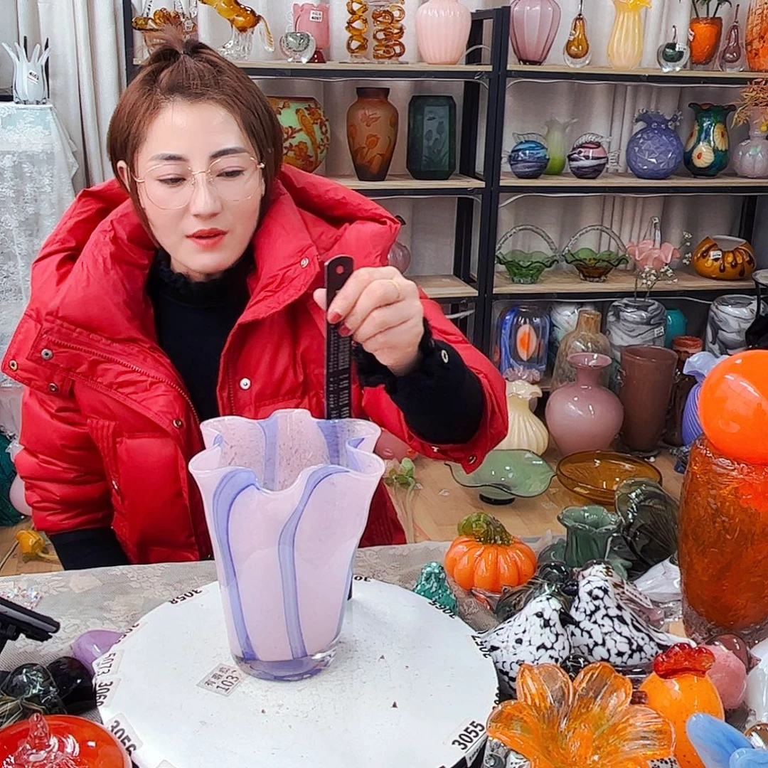 小白菜不完美家悦琉璃工艺品