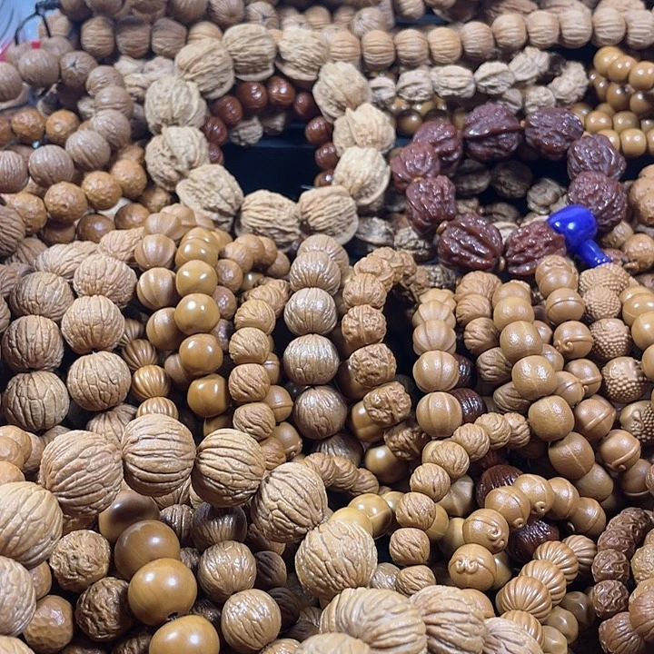 别***话猴头核桃手串猴头核桃