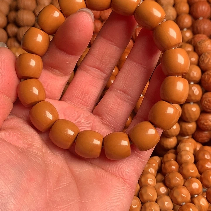 文玩核桃手串天*直切13