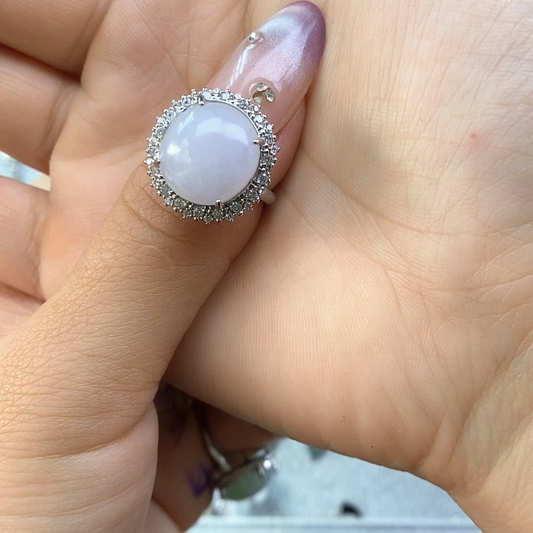 西***红翡翠未镶嵌戒指缅甸