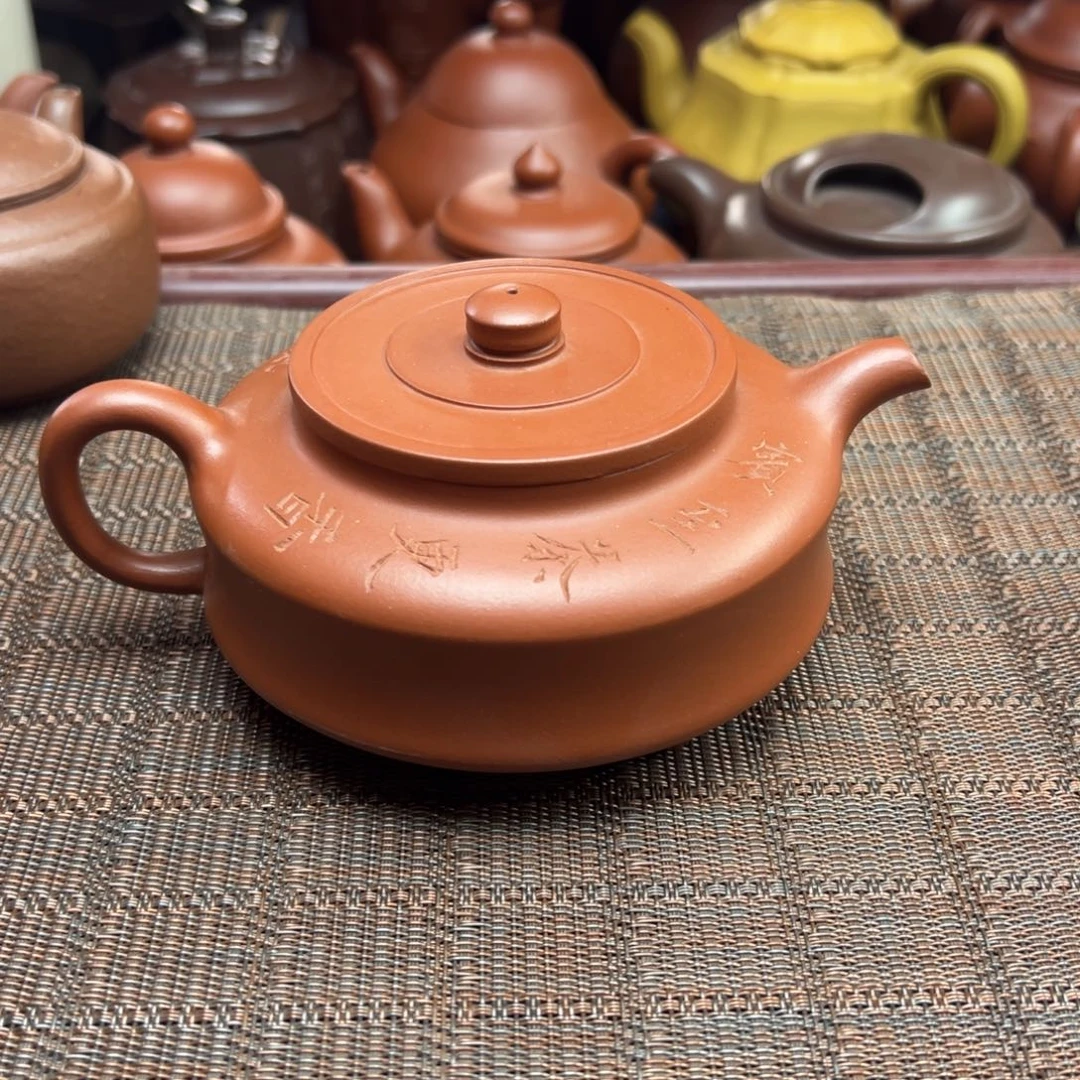 紫砂茶壶宜兴原矿紫砂壶350毫升容量