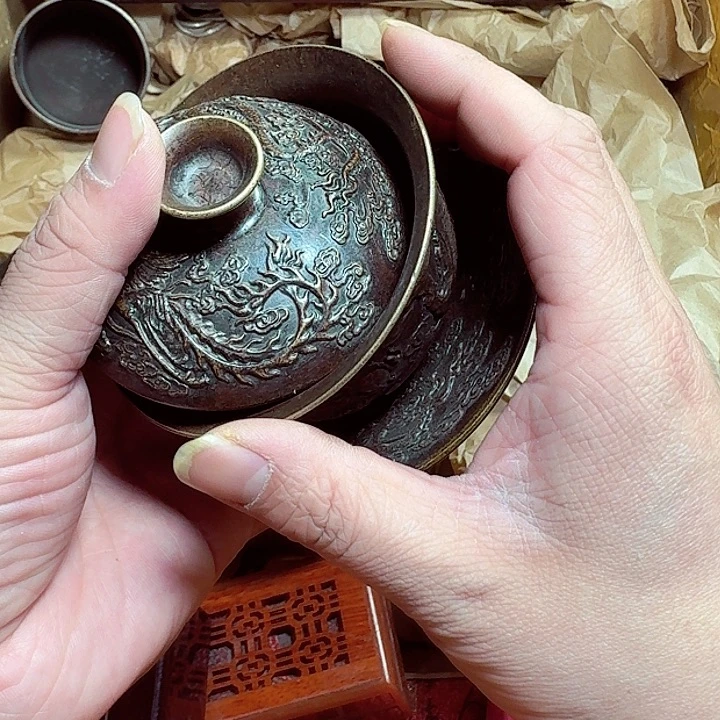 铜器摆件收收藏藏