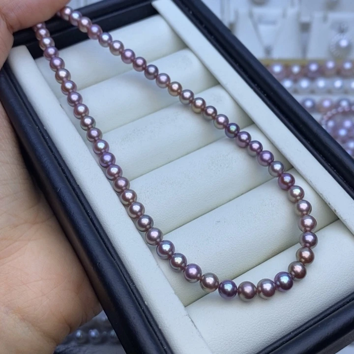 淡水珍珠项链未镶嵌小**?