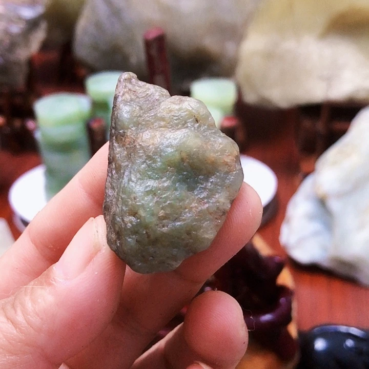 未镶嵌蛇纹石玉珠宝奇石✨****✨