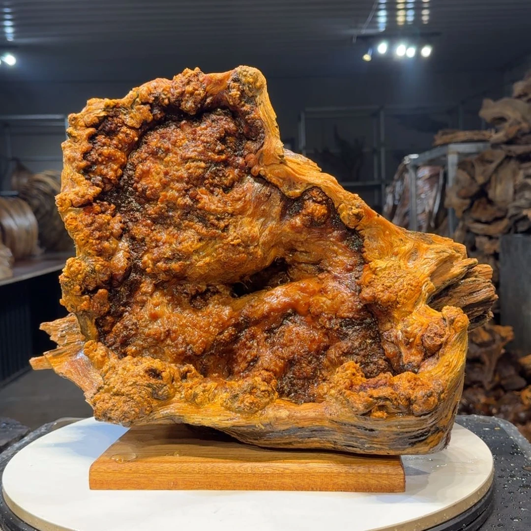 木穿*乙王一刀琥珀木92