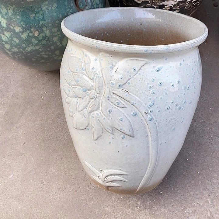 紫砂花盆正品口20高25