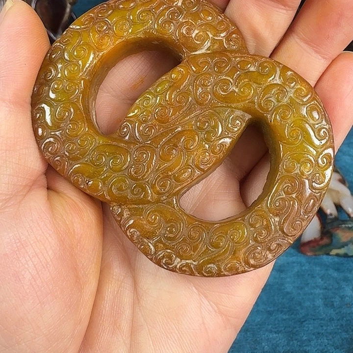 和田玉（糖玉）未镶嵌挂件