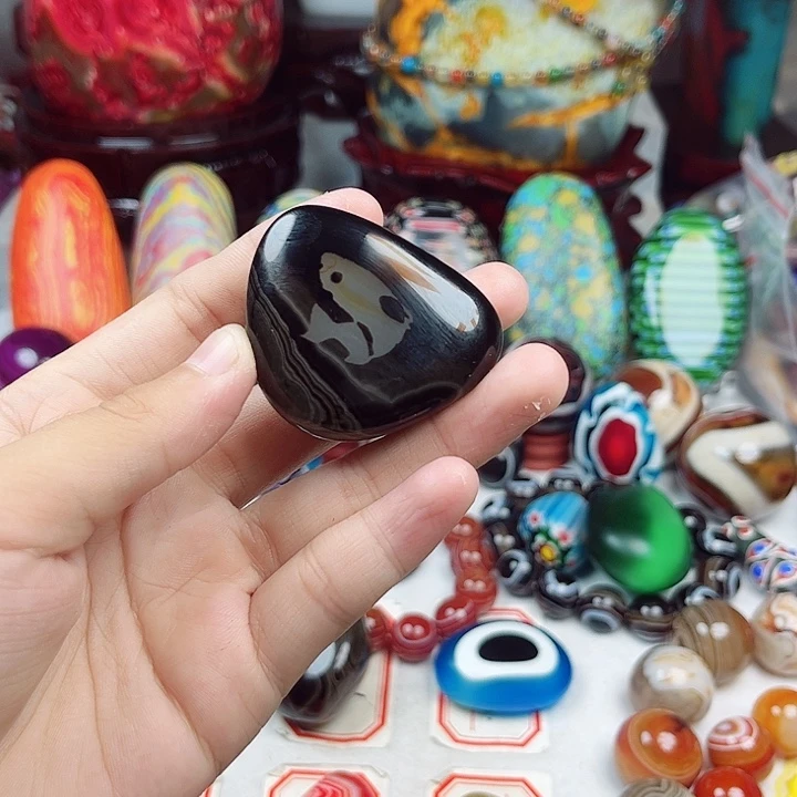 未镶嵌耳饰玛瑙/玉髓