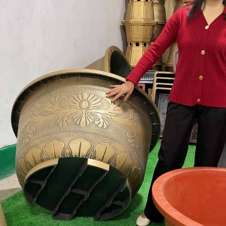 圆盆古铜一米一个