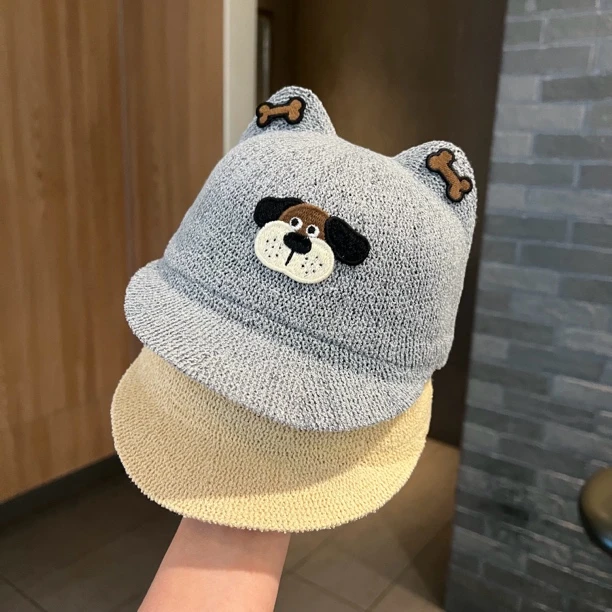 【小狗日记】可爱动物个性马术帽男女童春夏出游遮阳防晒透气鸭舌帽