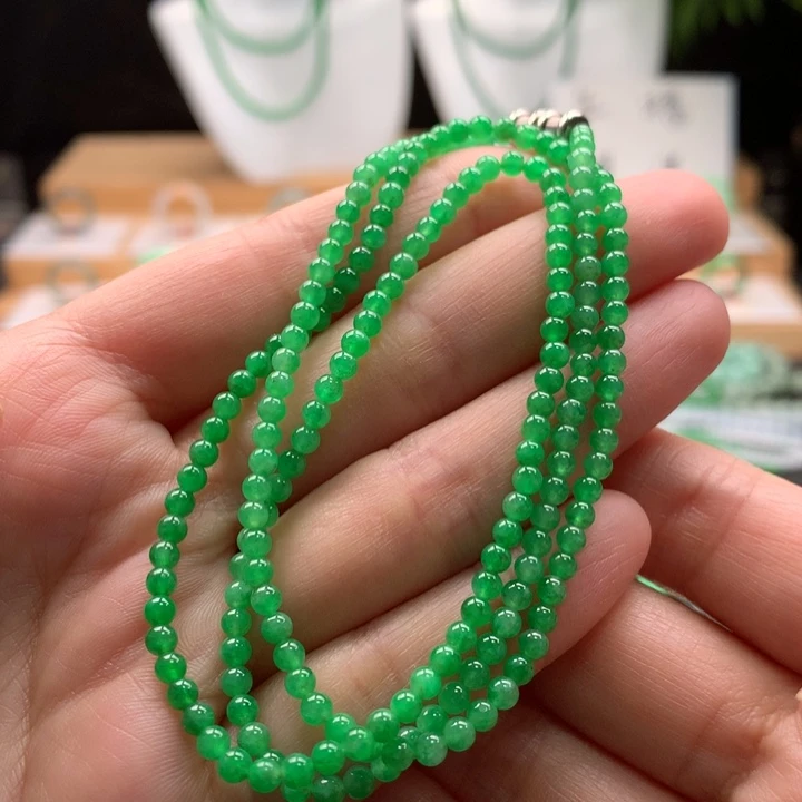 未镶嵌手串翡翠天然翡翠