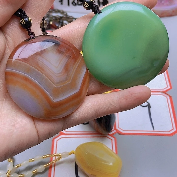 【闪购商品】玛瑙/玉髓珠宝半成品未镶嵌宝***包