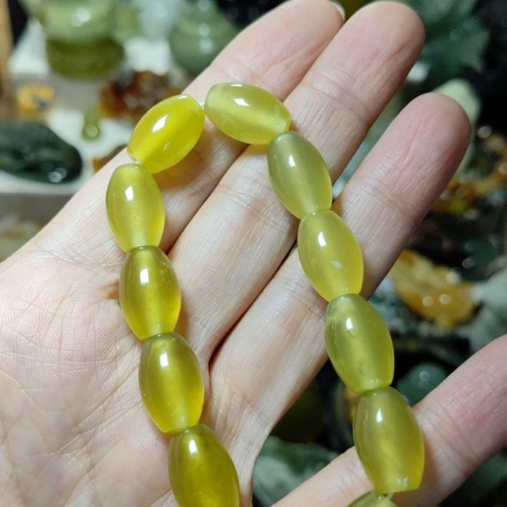 岫玉未镶嵌手串手串
