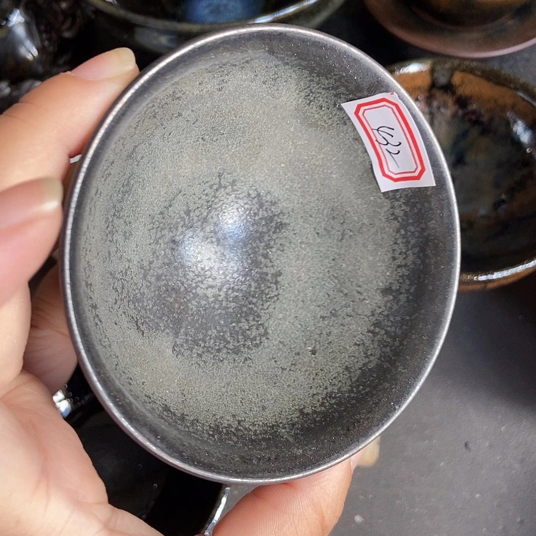 茶盏432 建窑建盏磨底微瑕